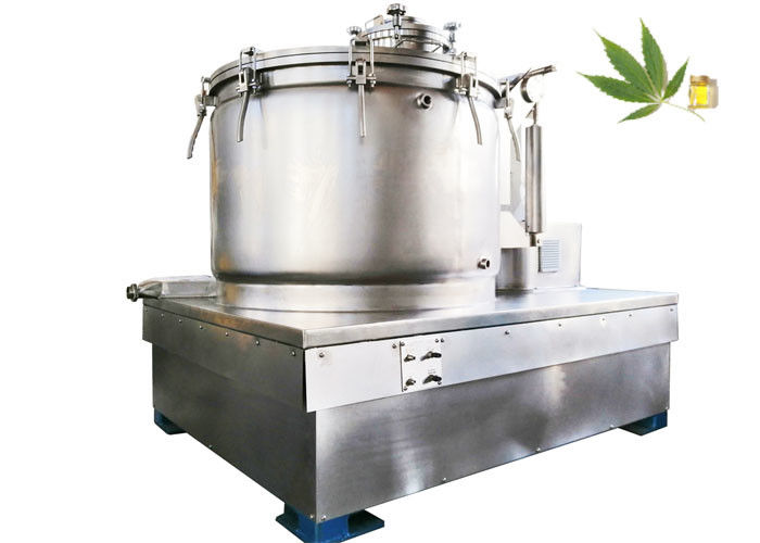 Stainless Steel Basket Centrifuge Chinese Cannabis / CBD / Hemp Oil Extraction / Ethanol Extraction