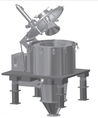 PPBL Plate Bag Lifting Top Discharge Centrifuge For Filtering Poisonous