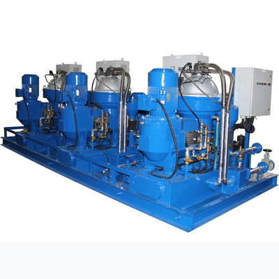 Fioul lourd continu de nettoyage d'individu de Marine Disc Separator Centrifuge Machine