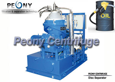 Séparateur d'essence et d'huile centrifuge de décharge automatique de 3 phases de pivoine plein