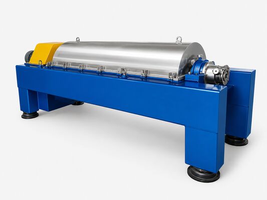 Type horizontal complètement automatique centrifugeuse Liquide-solide de nourriture de séparation