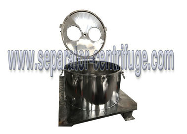 CE Centrifugeuse à panier vertical Extraction d'huile végétale d'éthanol Canna-bis