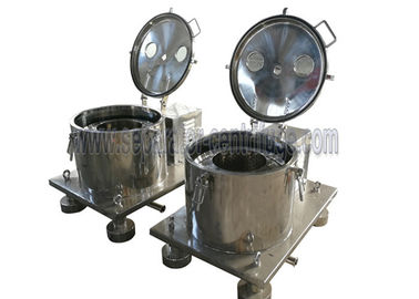 Machine de centrifugeuse de panier d'extraction de l'huile de CBD, séparateur - centrifugeuse pour la chimie