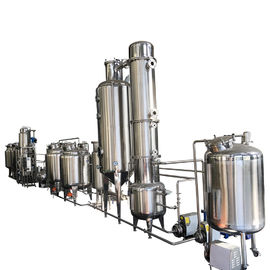 Liste UL Système d'extraction de CBD en acier inoxydable ligne de canna-bis pour l'industrie Marijana