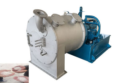 Centrifugeuse continue automatique de panier de poussoir de 2 étapes pour le projet acide chloracétique