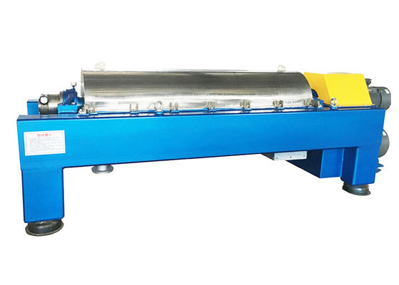 Le décanteur de asséchage solide chimique continu de l'industrie alimentaire de 2 phases centrifuge DSS2205 SS306/316L