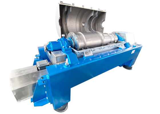 décharge titanique de vis de spirale de centrifugeuse du décanteur 3m3/H pour l'hypochlorite de calcium