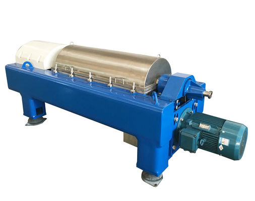 Centrifugeuses décanteur en acier inoxydable Moteurs à courant alternatif Capacité du système de commande PLC
