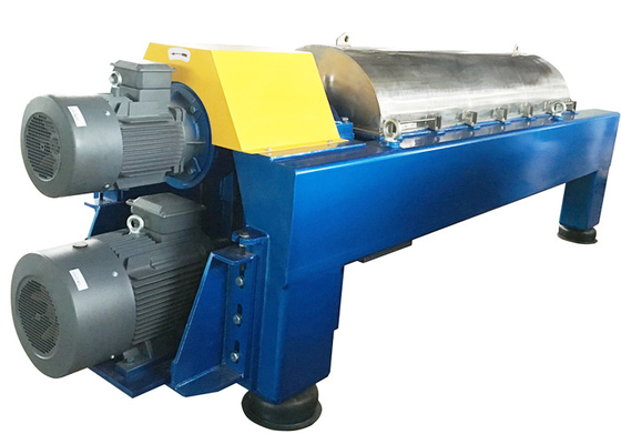 Le décanteur continu centrifuge la machine horizontale de décanteur de centrifugeuse de 2 phases
