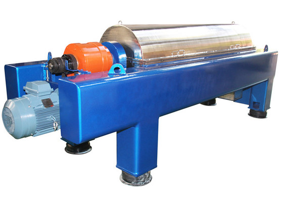 Séparation industrielle horizontale de boue d'huile de palme de la machine SS304 de centrifugeuse de décanteur