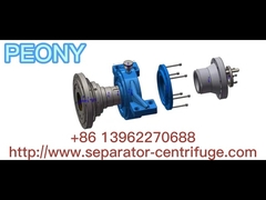 Machine horizontale titanique de centrifugeuse de décanteur d'hypochlorate de calium de sédimentation