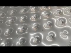 Plaque d'oreiller en relief double 316L pour soudage laser